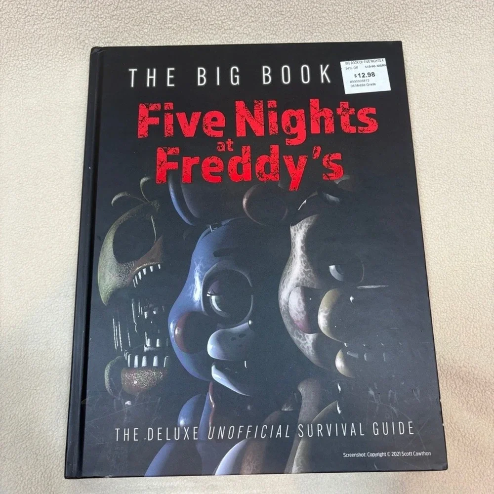 The Big Book of Five Nights at Freddys Deluxe Unofficial Survival Guide HC